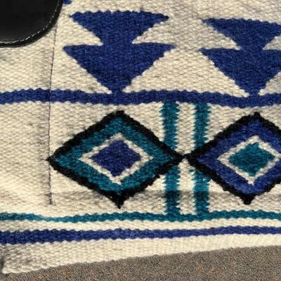 Hand woven â€œProfessional Choiceâ€ horse saddle blanket/pad