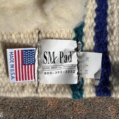 Hand woven â€œProfessional Choiceâ€ horse saddle blanket/pad