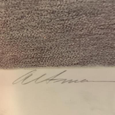 Harold Altman Hand Signed Artist Proof 31.5” wide x 25” high