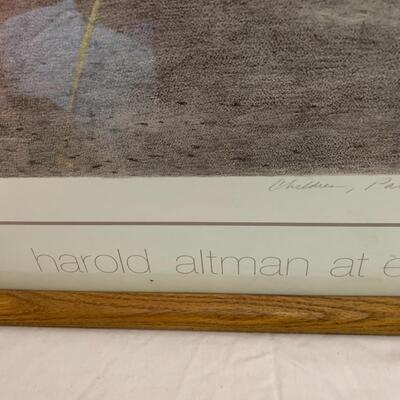 Harold Altman Hand Signed Artist Proof 31.5â€ wide x 25â€ high