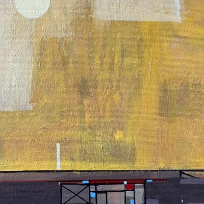 TITLE: Yellow Moon
MEDIUM: Wrapped Acrylic on canvas
Image: 16x20"


ABOUT THE ARTIST:
Ed Pointer was creative in more than one...