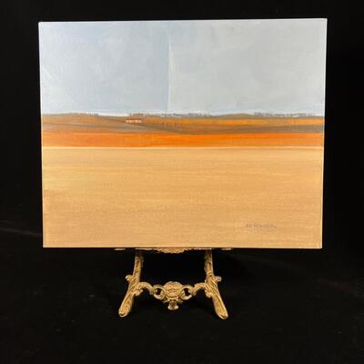 Ed Pointer Serene Kansas Prairie Lands original painting