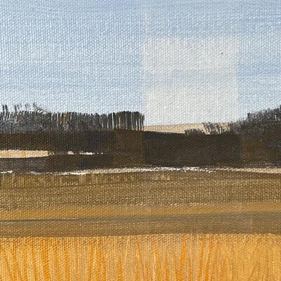 Ed Pointer Serene Kansas Prairie Scene original painting