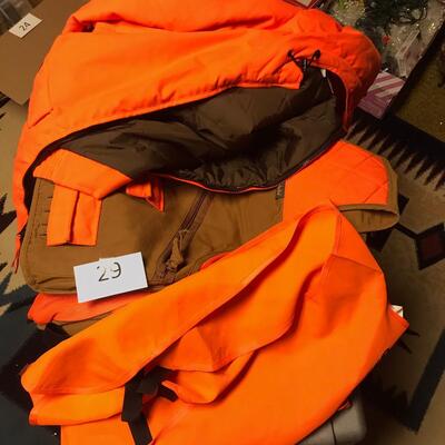 Gamehide Florescent Orange Jacket & Hunting Vest
