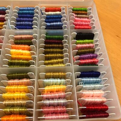 Box of Embroidery Floss