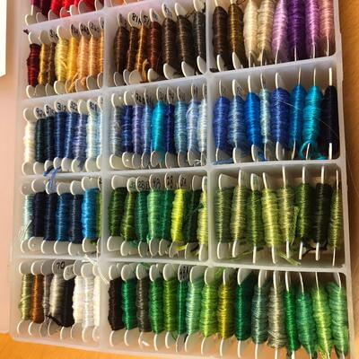 Flat of Embroidery Floss #3