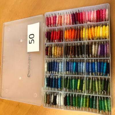 Flat of Embroidery Floss #3