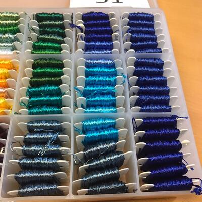 Flat of Embroidery Floss #4