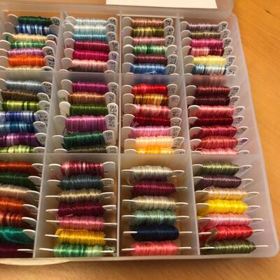 Flat of Embroidery Floss #5