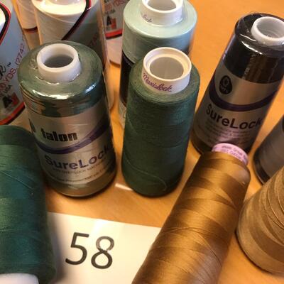Lot of Spools of Thread