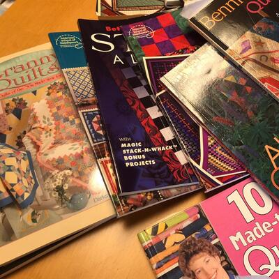 Books on Quilts & Seweing