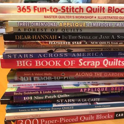 Books on Quilts & Seweing