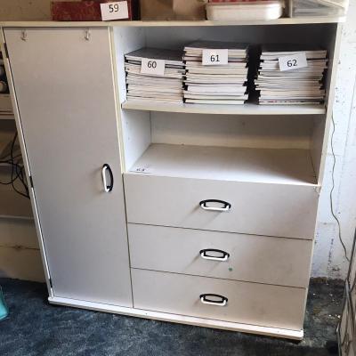 White Storage Cabinet