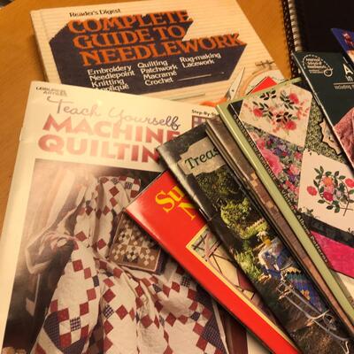 Lot of Books Magazines on Sewing