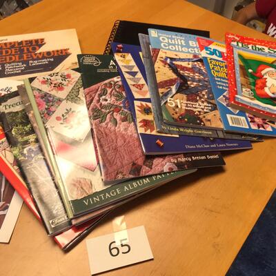Lot of Books Magazines on Sewing