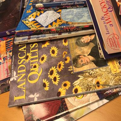 Lot of Books Quilting Sewing