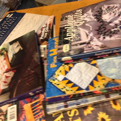 Lot of Books Quilting Sewing