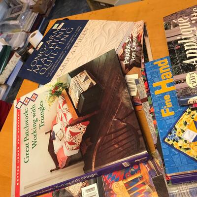 Lot of Books Quilting Sewing