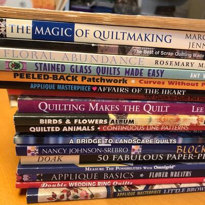 Lot of Books on Quilting