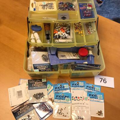 Tote of jewelry craft