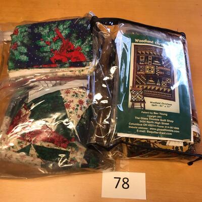 Quilt Kit partially done