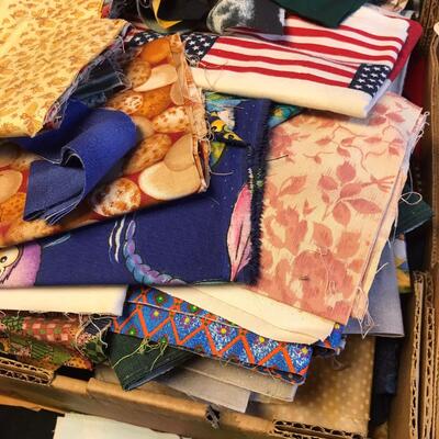 Big Squares material Bright prints