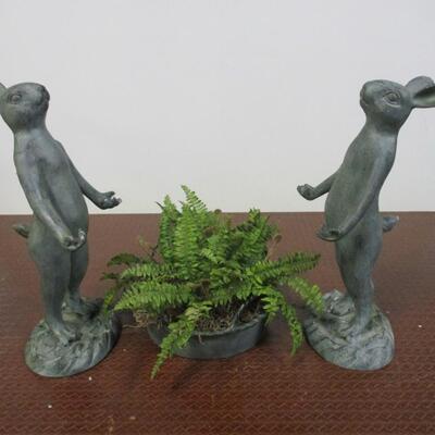 Ceramic Bunny Planter