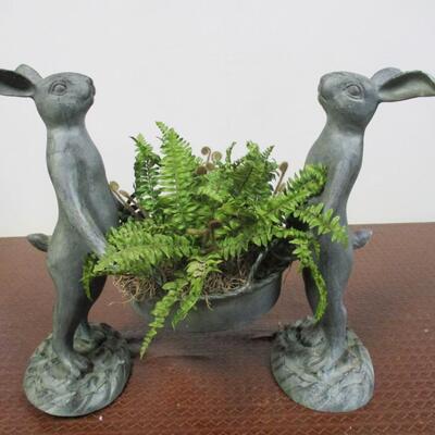 Ceramic Bunny Planter