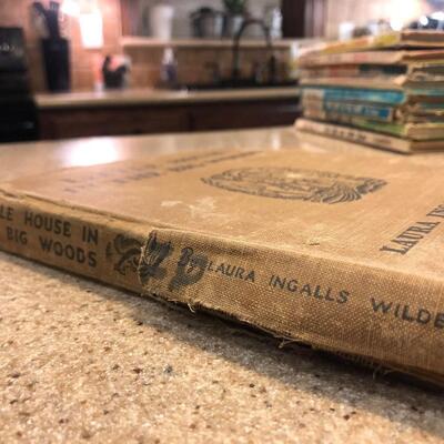 Vintage Original 1932 Little House in the Big Woods by Laura Ingalls Wilder 1st Edition Harper & Bros.