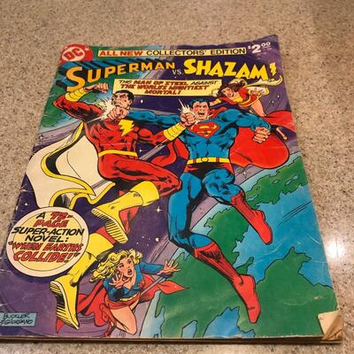 Vintage Original 1978 Collectors Edition Superman vs. Shazam 72 page Super-Action Novel