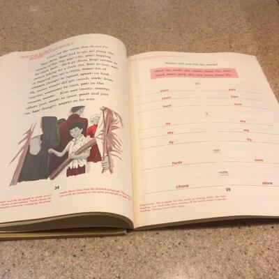 Vintage Original 1965 Letters, Patterns. and Drills School Primer Books The Linguistic Readers