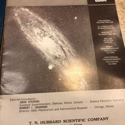 Vintage Science / Space Lot - Apollo - Astronomy - Hammond Steps to the Moon - Star Finder - Space Kit