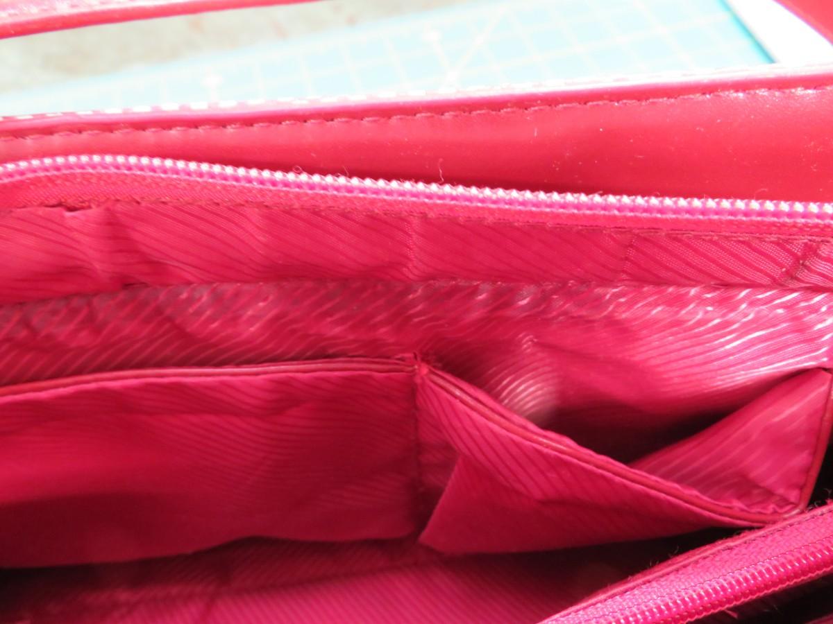 Vintage CaiDi Dior Fowadi Red Handbag Purse Shoulder Bag