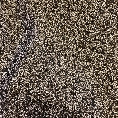 Flat of Material Black w/ Patterns