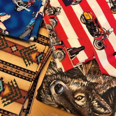 Tub of unique print material