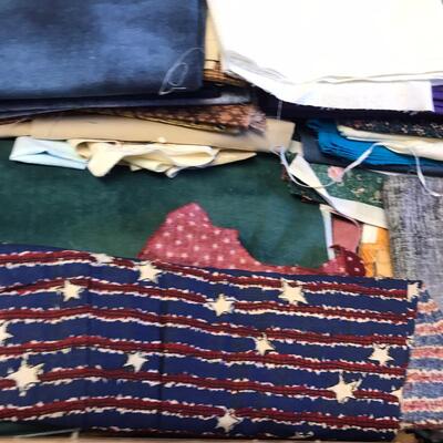 Flat of material unique prints