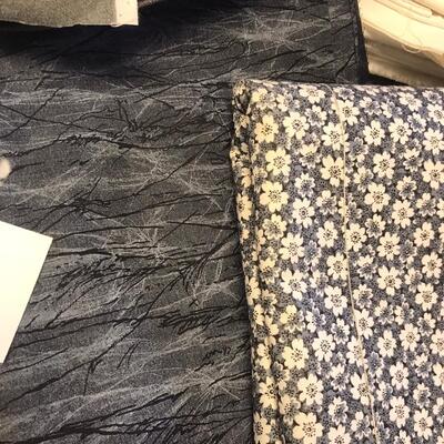 Flat of material, yardage