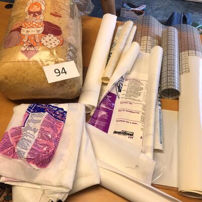 Quilting paper & other
