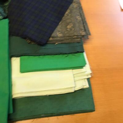 Flat of Green material