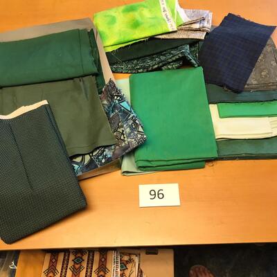 Flat of Green material