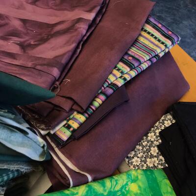 Flat of material, yardage