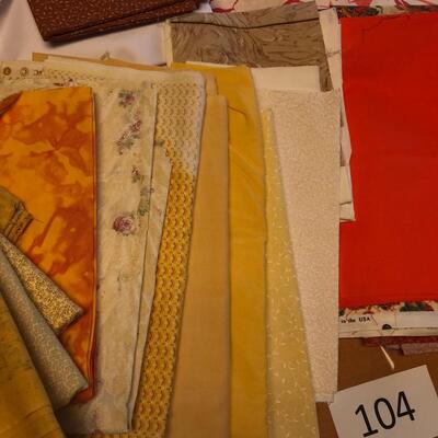 Box of material Yellows