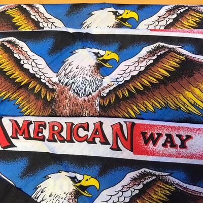 Flat of Harley Davidson Hankies