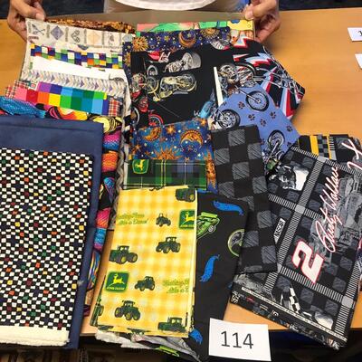 John Deere NASCAR & Harley Davidson Print Big Squares