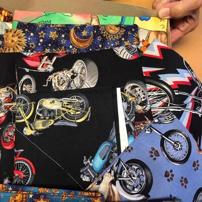 John Deere NASCAR & Harley Davidson Print Big Squares