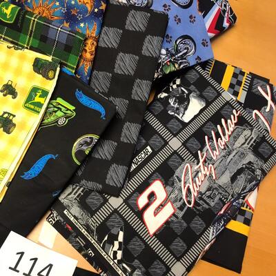 John Deere NASCAR & Harley Davidson Print Big Squares