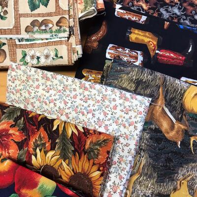 Flat of Big squares prints