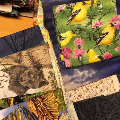 Flat of Big Squares printed material