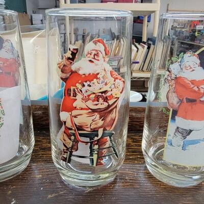 Coke glasses set of 5