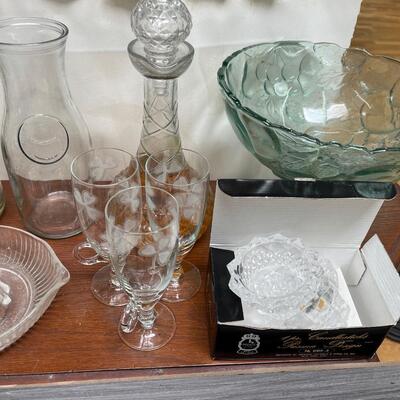 Misc. Vintage Glass Lot